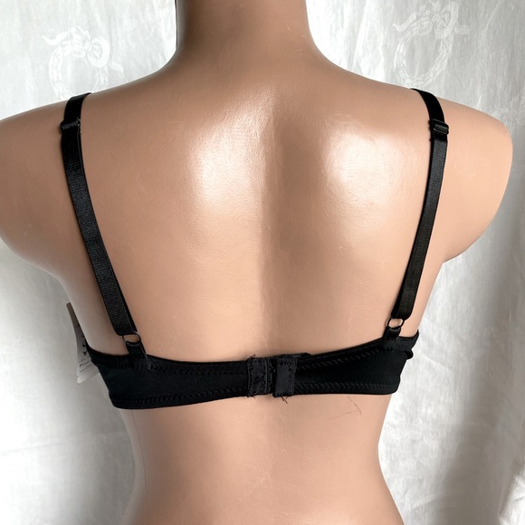 Donna L'Oren Black Underwire Padded Bra Size 36C - Picture 7 of 16